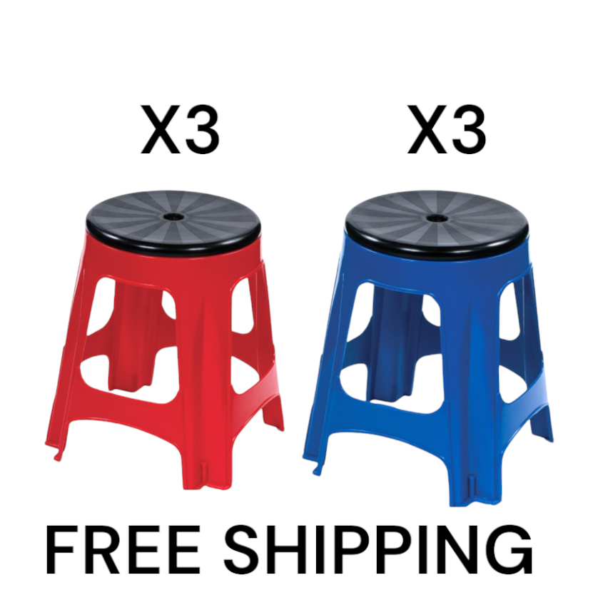 Swivel stool 6pcs (FREE SHIPPING)