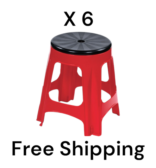 Swivel stool 6pcs (FREE SHIPPING)